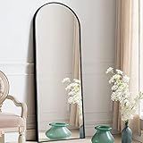 NeuType Arched Full Length Mirror Standing Hanging or Leaning Against Wall, Oversized Large Bedroom  | Amazon (US)