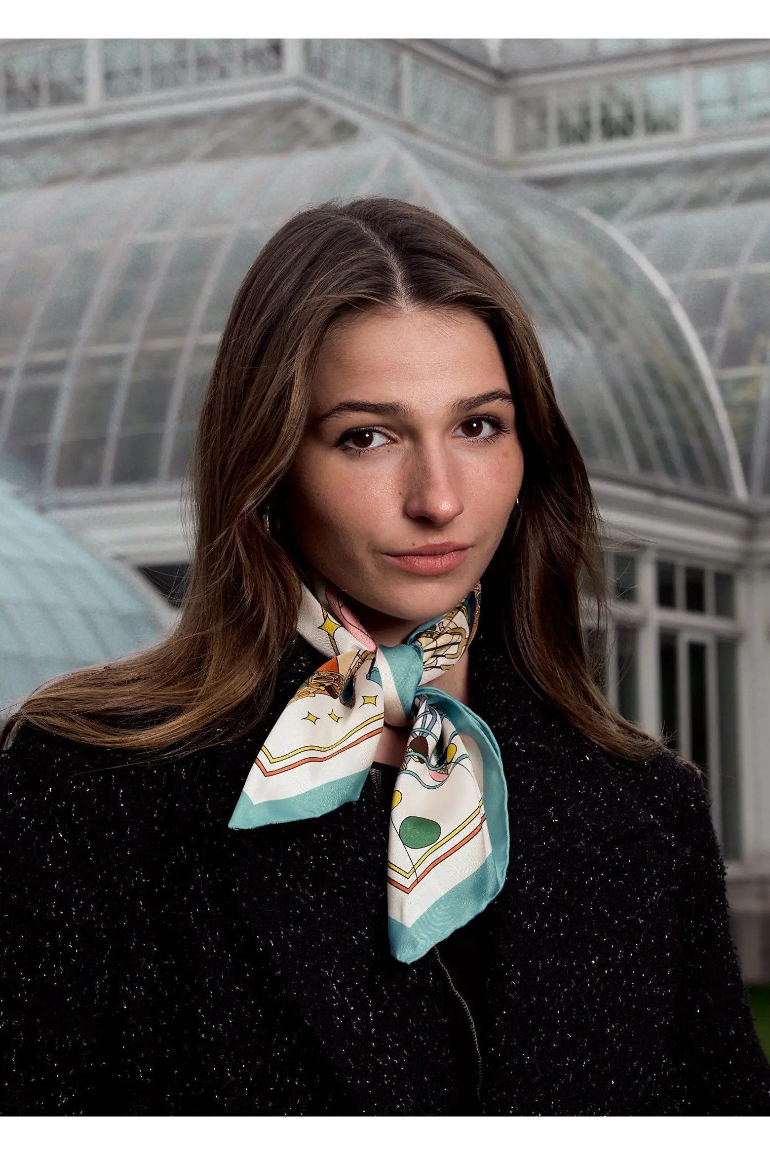 Lost Pattern "Pop Pony" Silk Twill Bandana Scarf | Nordstrom | Nordstrom