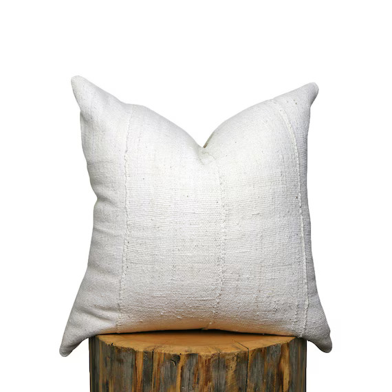 Mudcloth Pillow Cover, Authentic African Mud Cloth | 'NEEMA' | Etsy (US)