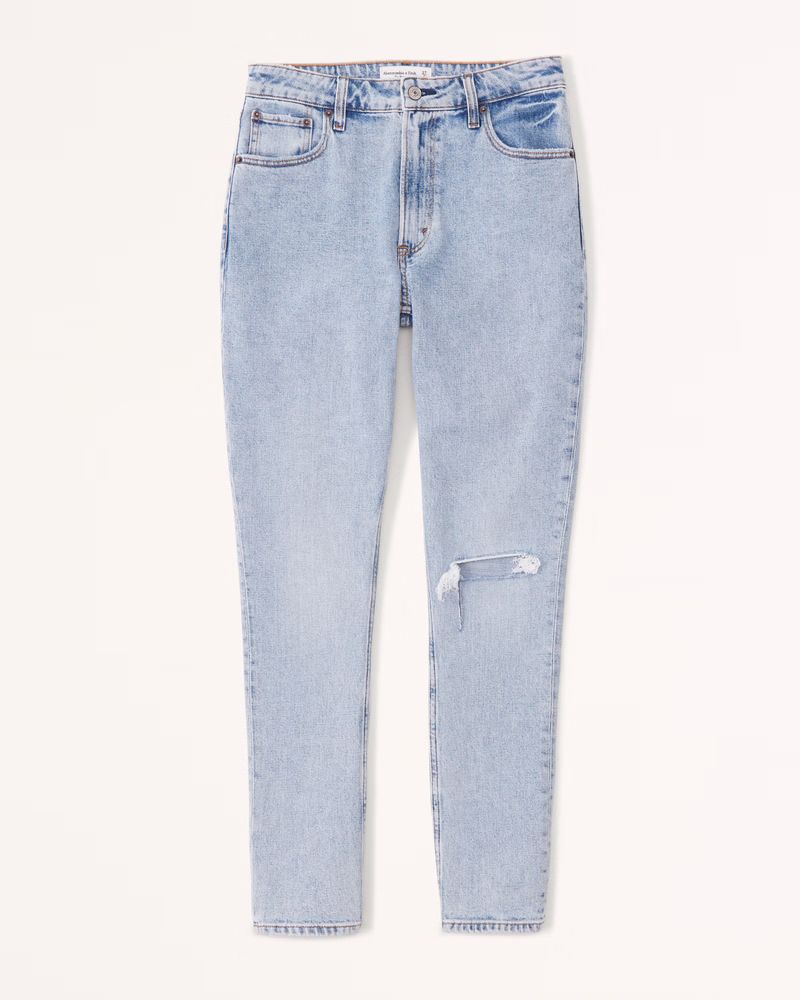 Curve Love High Rise Skinny Jean | Abercrombie & Fitch (US)