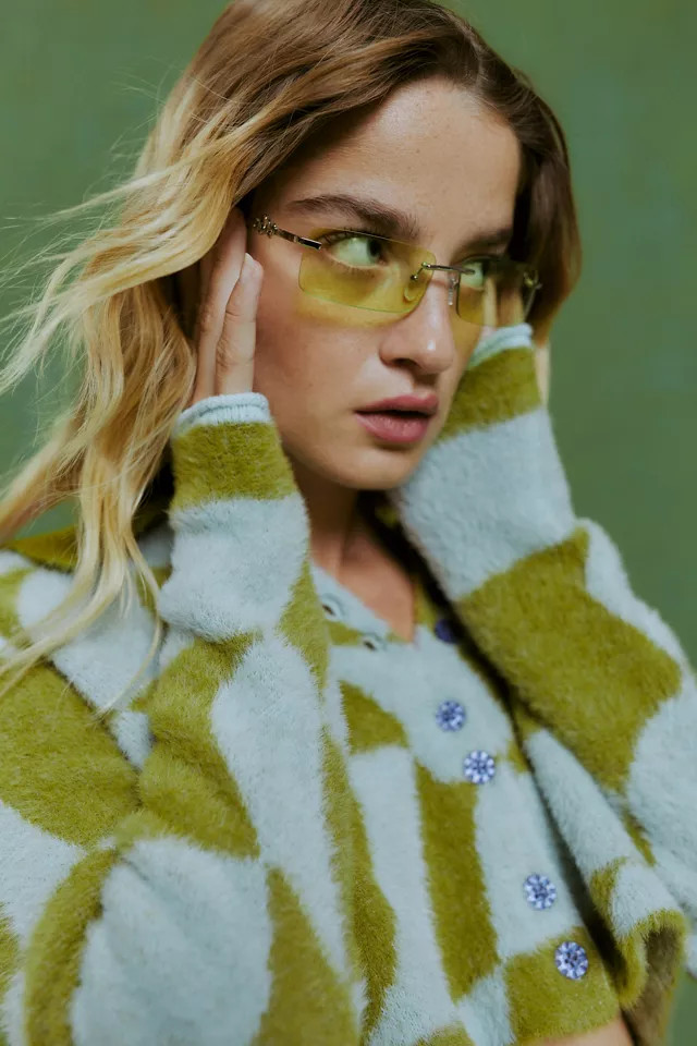 Dixie Translucent Icon Sunglasses | Urban Outfitters (US and RoW)