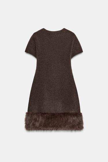 SOFT KNIT SHORT DRESS | Zara US