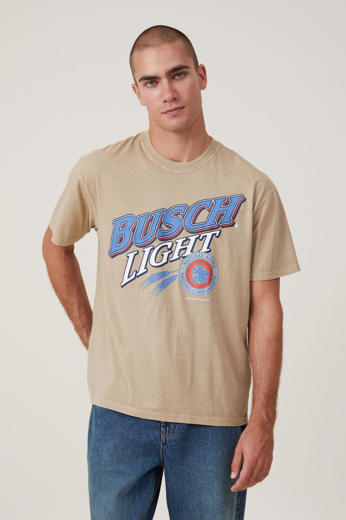 Busch Light Loose Fit T-Shirt | Cotton On (US)