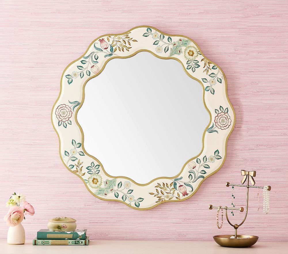 Morris & Co. Printed Mirror (30") | Pottery Barn Kids