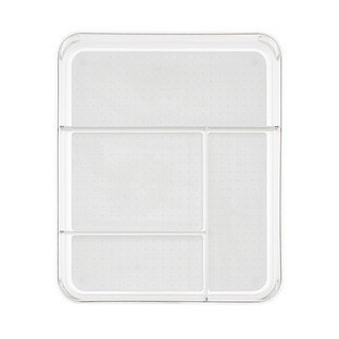 madesmart® Gadget Tray Clear/Carbon | The Container Store
