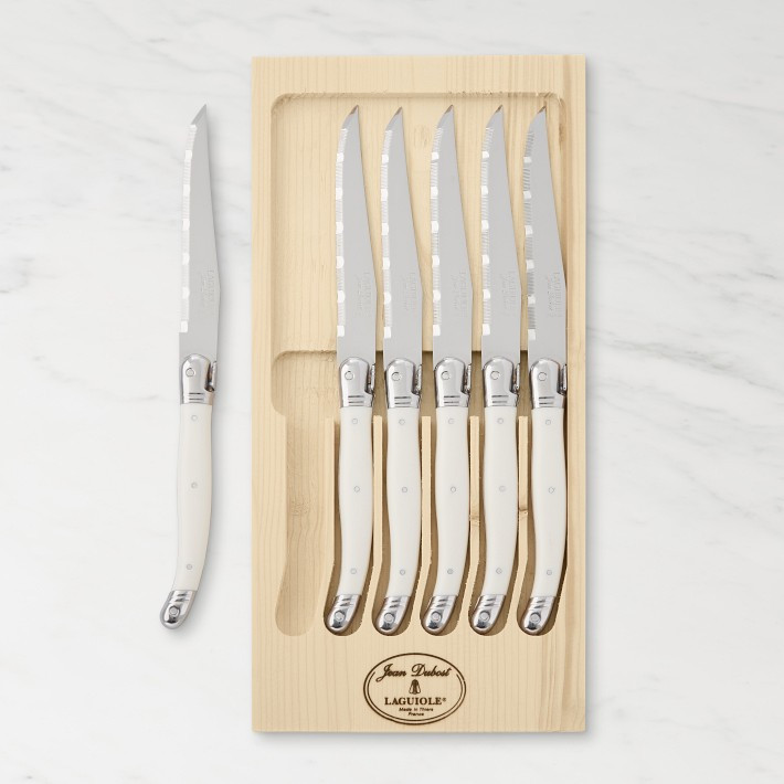 Jean Dubost Laguiole Steak Knives, Set of 6 | Williams-Sonoma