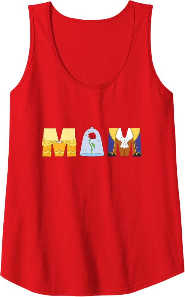 Disney Beauty and the Beast Belle Mother’s Day Birthday Mom Tank Top | Amazon (US)