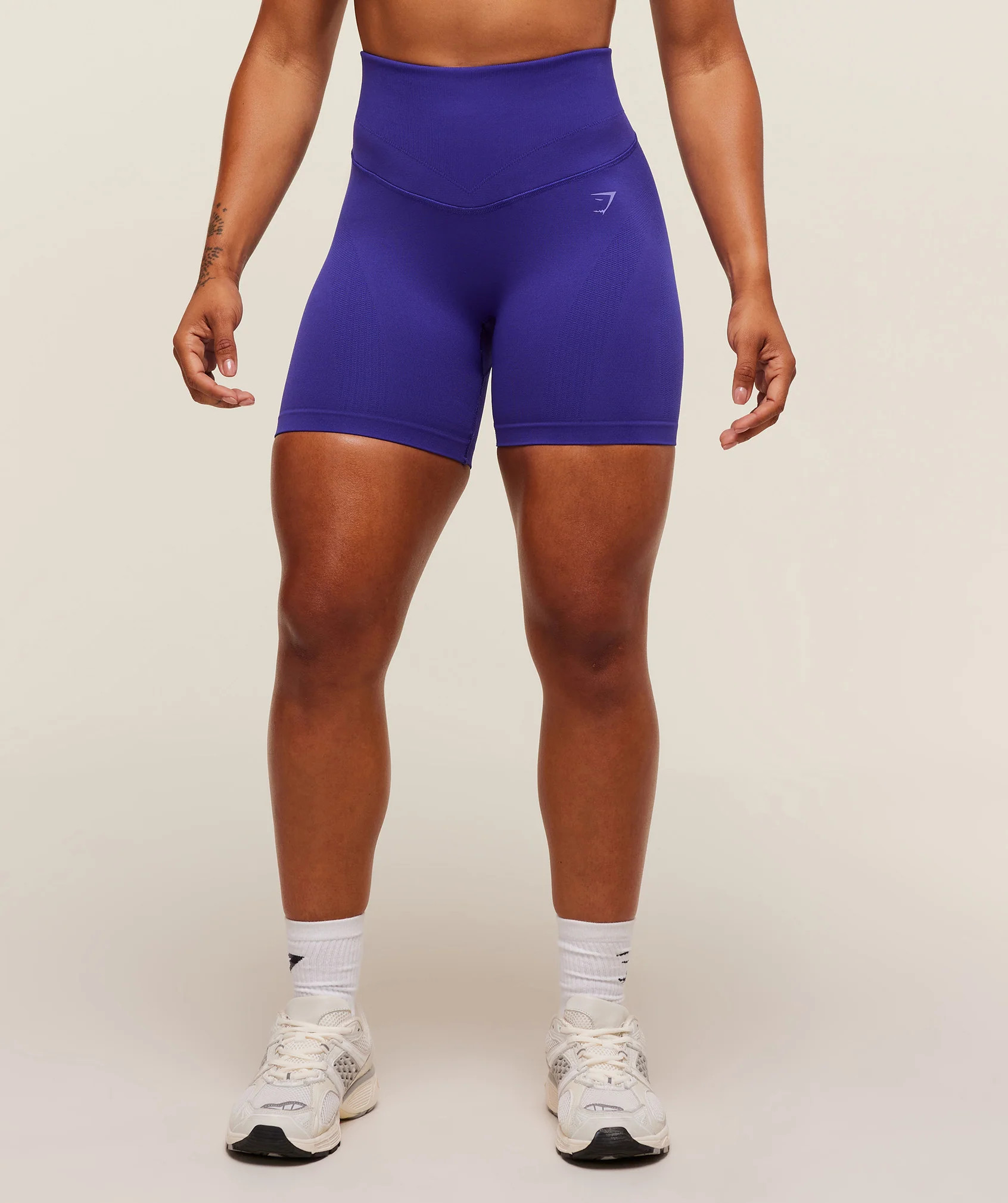 Gymshark Activate Seamless Shorts - Cobalt Purple | Gymshark US