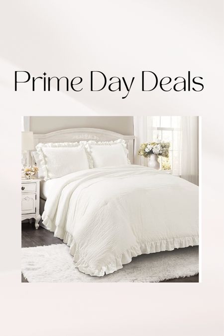 $76 for this gorgeous comforter set! Originally $300! Insane. And it’s so soft. A must  

#LTKunder100 #LTKxPrimeDay

#LTKhome