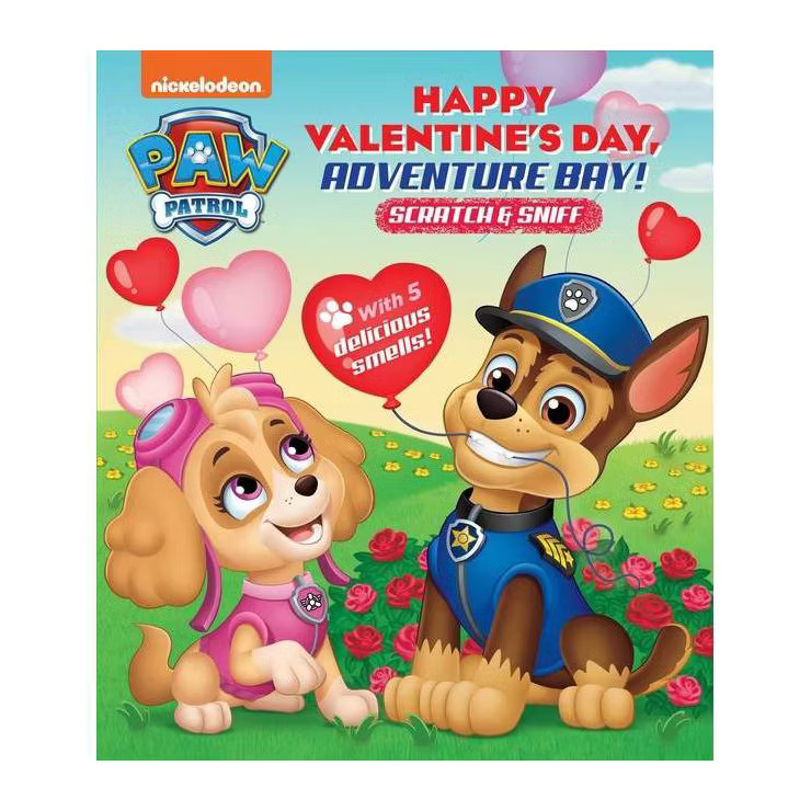 Nickelodeon Paw Patrol: Happy Valentine's Day, Adventure Bay! - (Scratch and Sniff) (Board Book) | Target