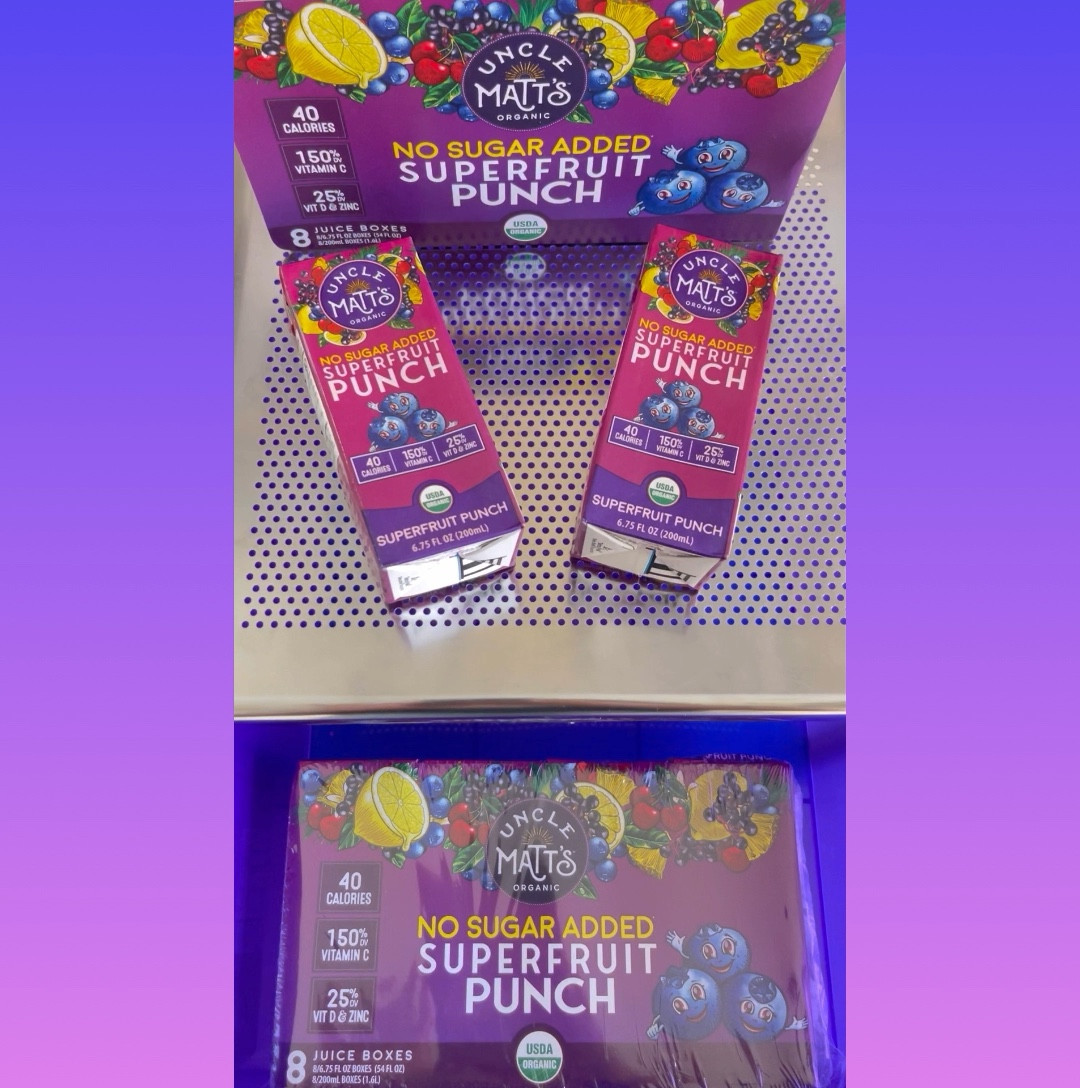 BETTER-FOR-YOU INGREDIENTS! Uncle Matt’s juice boxes are clean label made from only organic ingredients! 

#LTKhome #LTKkids #LTKfamily