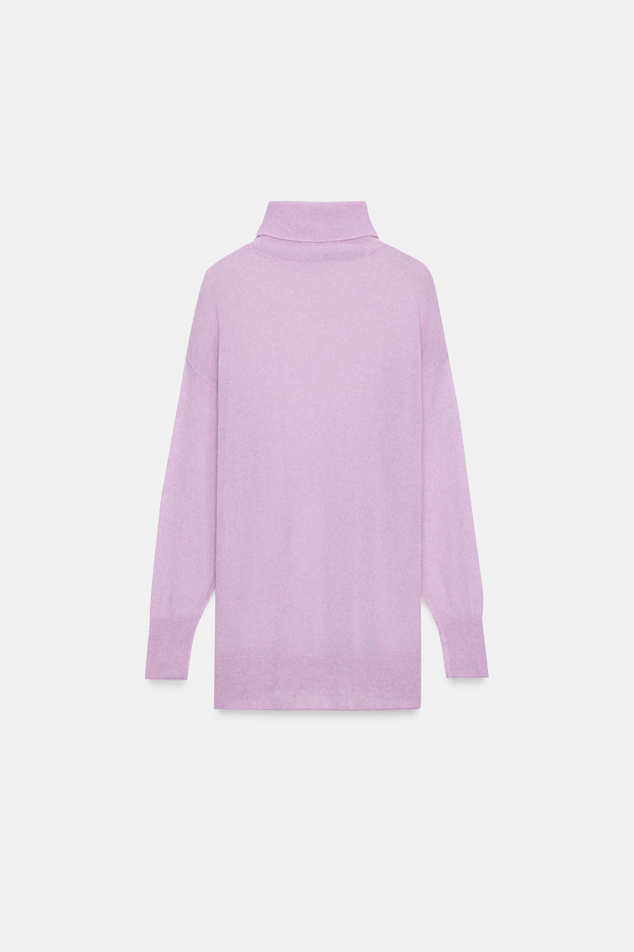 WOOL HIGH-NECK JUMPER | Zara US