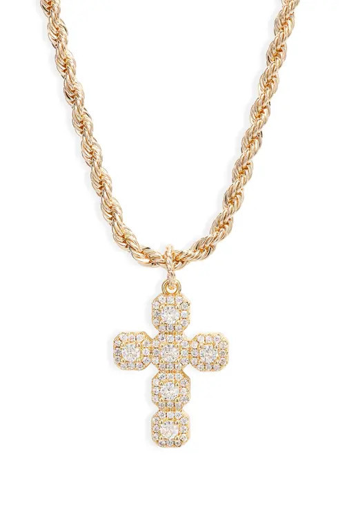 Child of Wild Nelli Cross Pendant Necklace in Gold at Nordstrom | Nordstrom