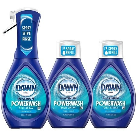 Dawn Spray Dish Soap 16 Fluid Ounce 1 Spray and 2 Refills | Walmart (US)
