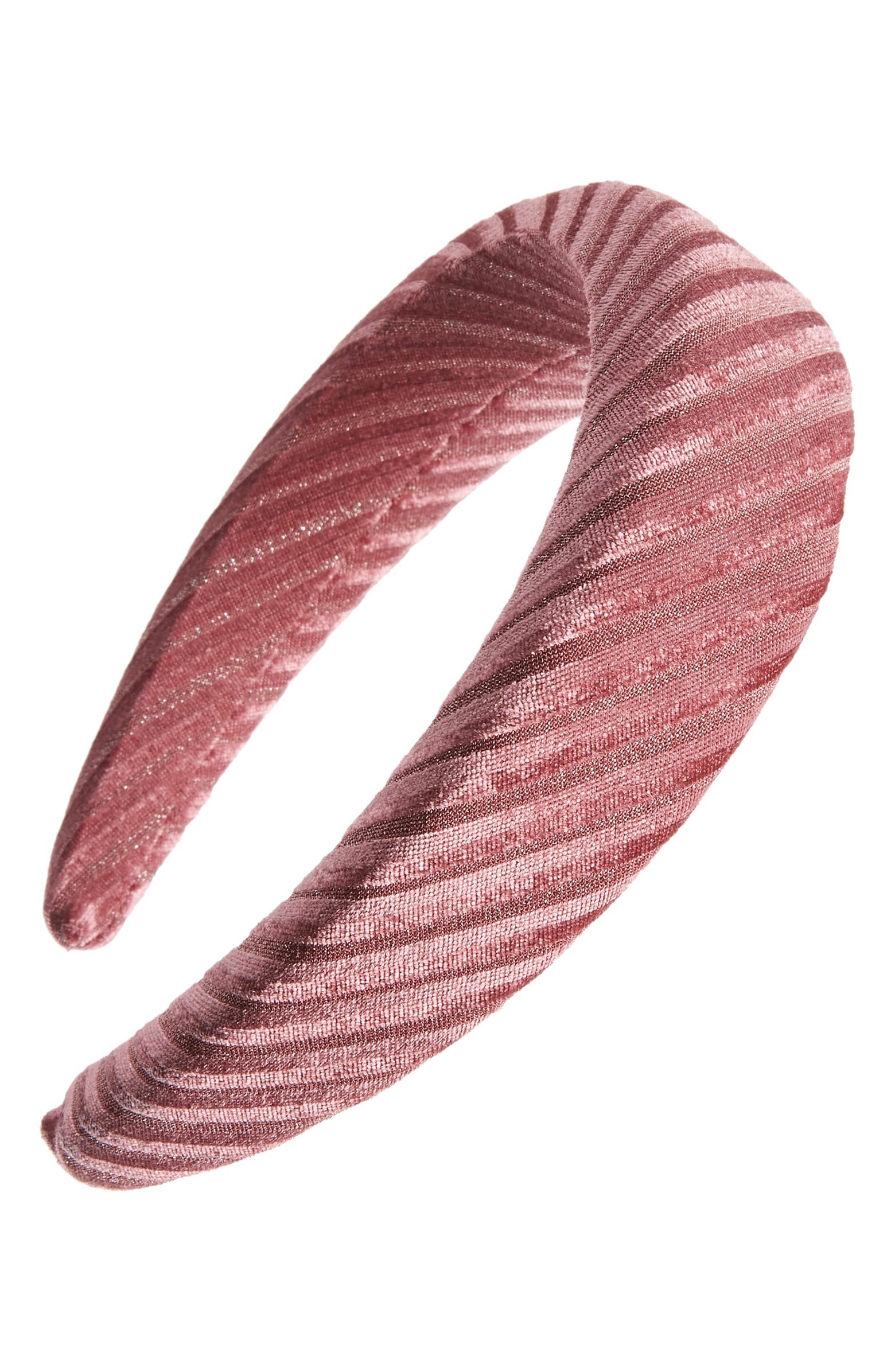 Textured Velvet Padded Headband | Nordstrom