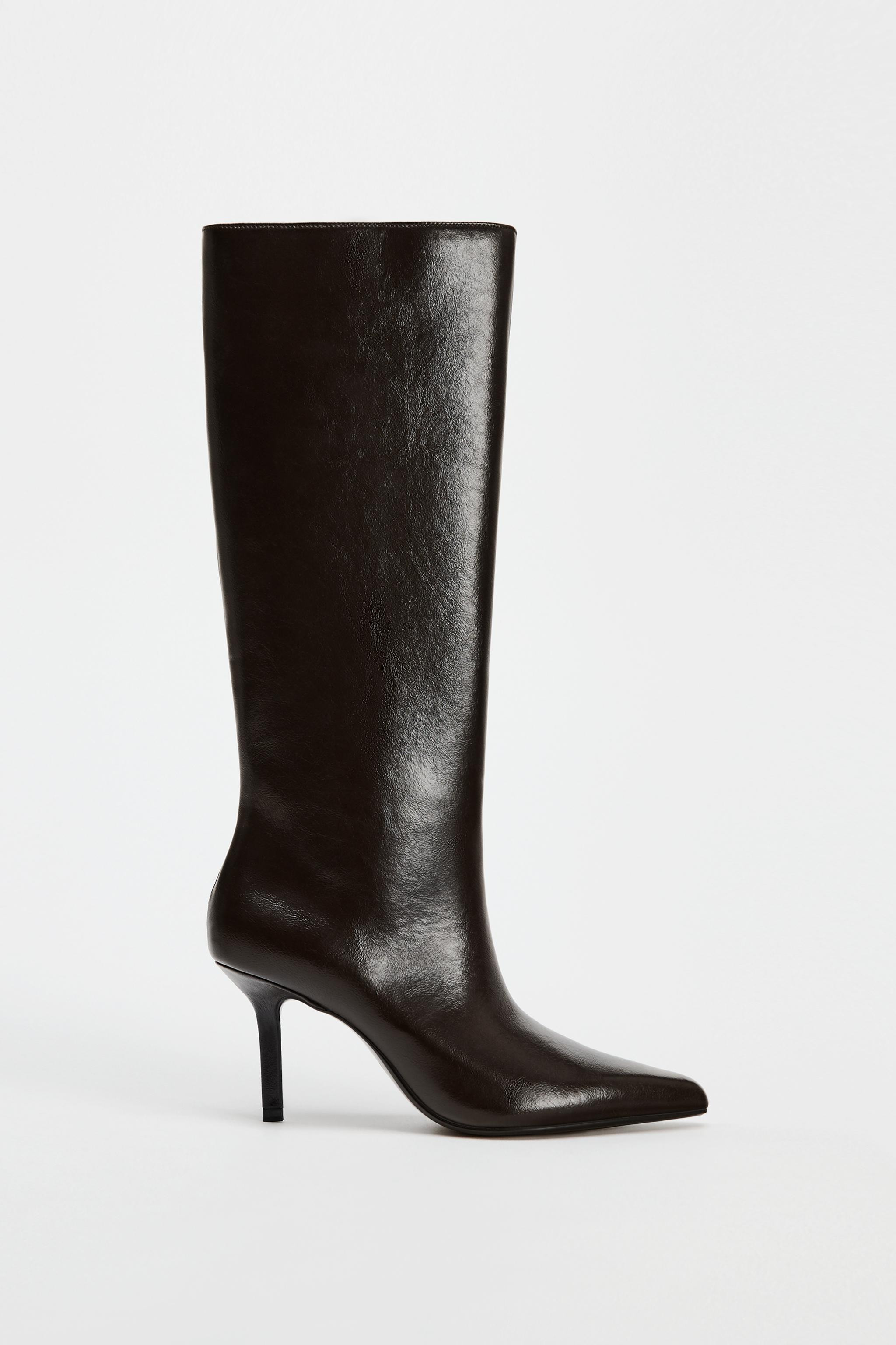 THIN HEELED BOOTS | Zara US