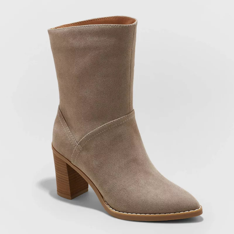 Women's Elaine Mid Shaft Boots - Universal Thread™ | Target
