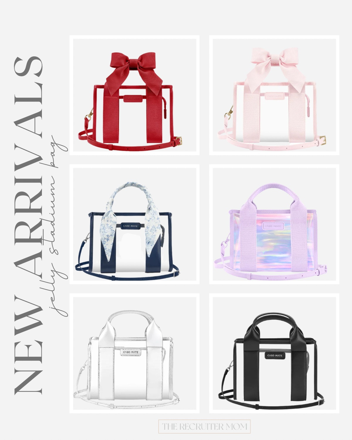 Loving these adorable casemate jelly stadium bags.  They come in so many cute colors and are perfect for game days and concerts!

#LTKSeasonal #LTKOver40 #LTKMidsize