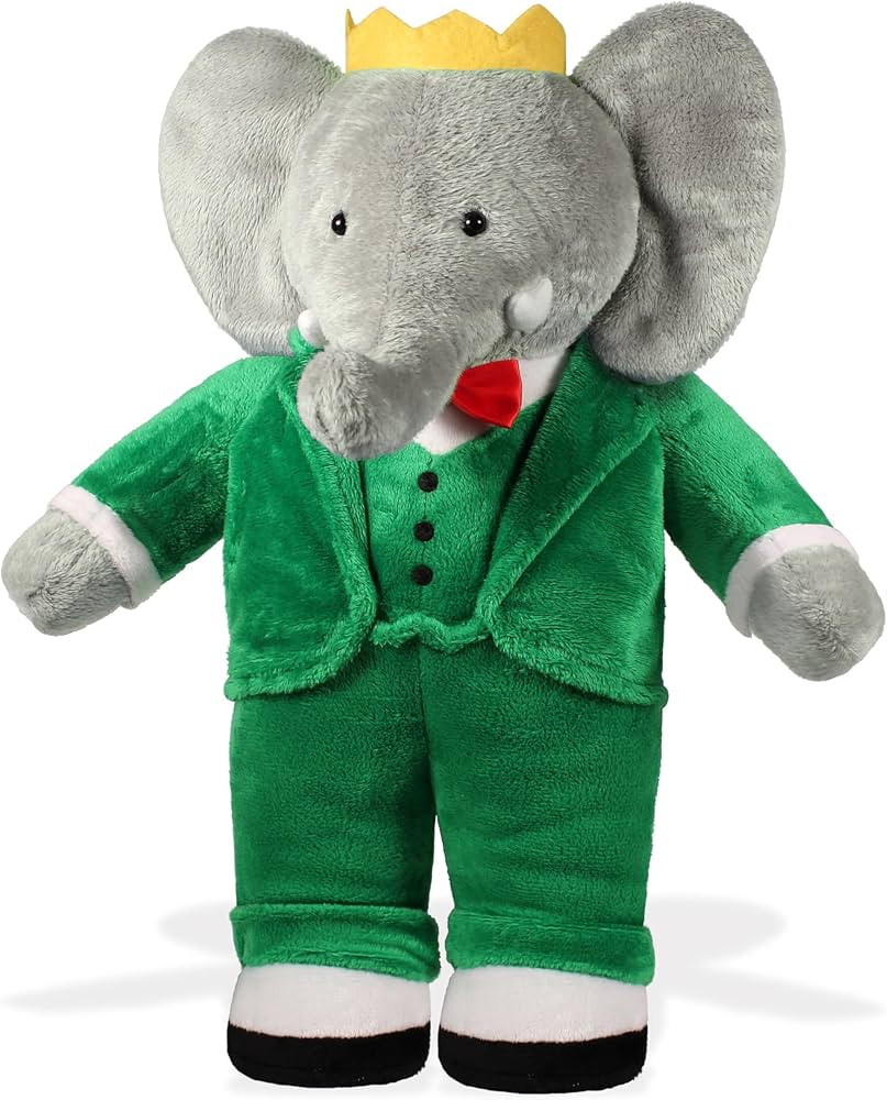 YOTTOY Classics Collection | Classic Standing Babar Soft Stuffed Animal Plush- 13 | Amazon (US)
