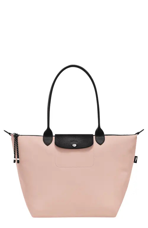 Longchamp Large Le Pliage Green Recycled Canvas Tote in Beige at Nordstrom | Nordstrom