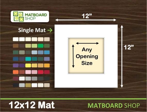 12x12 Premium Matboard | Etsy | Etsy (US)