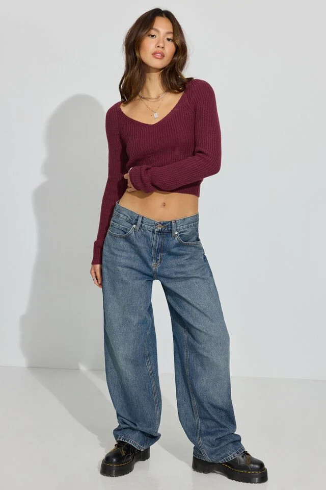 Low Rise Baggy Jeans | Garage Clothing