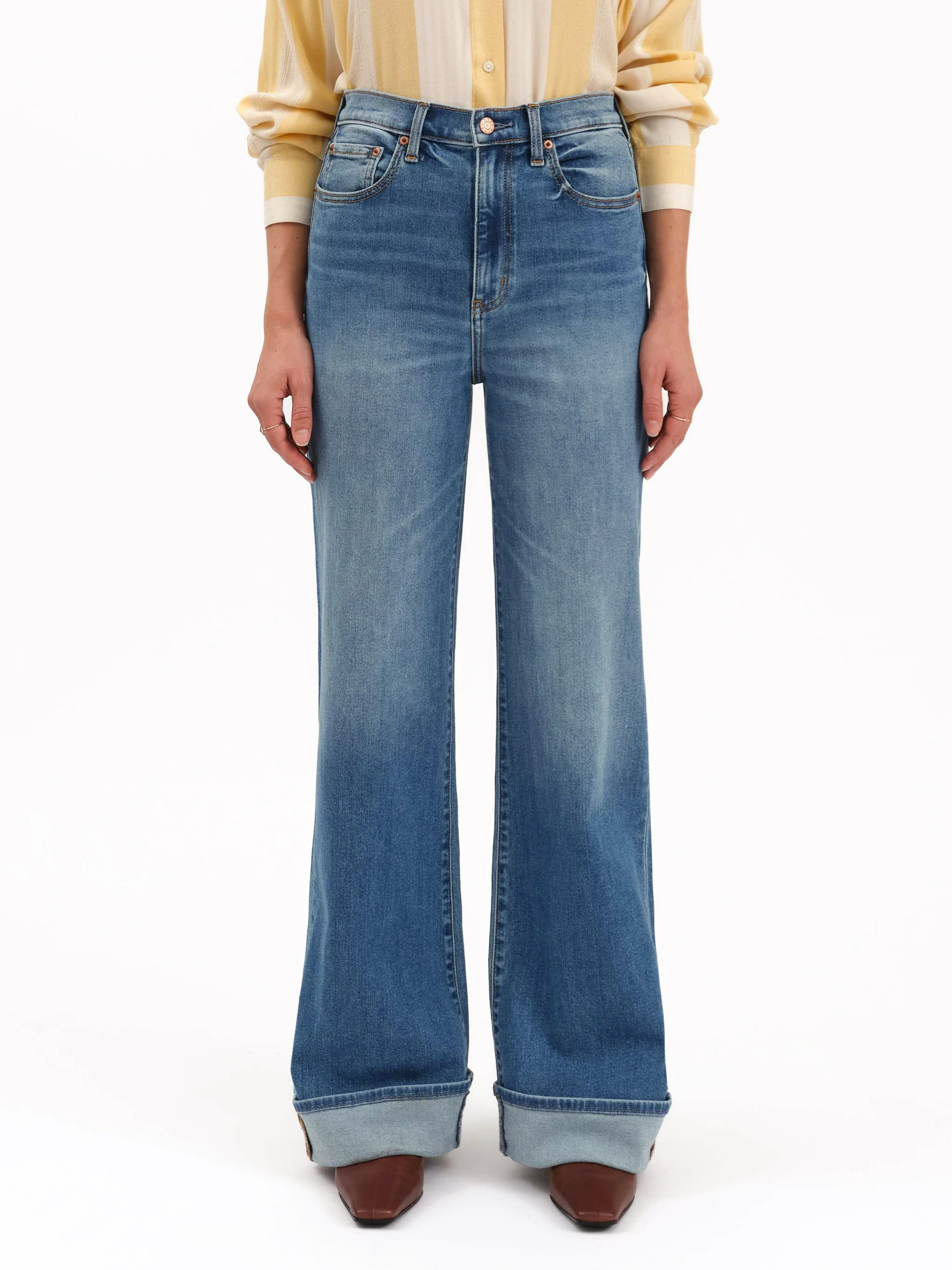 Far Out Wide Leg Jean - Big Break | Petal & Pup (US)