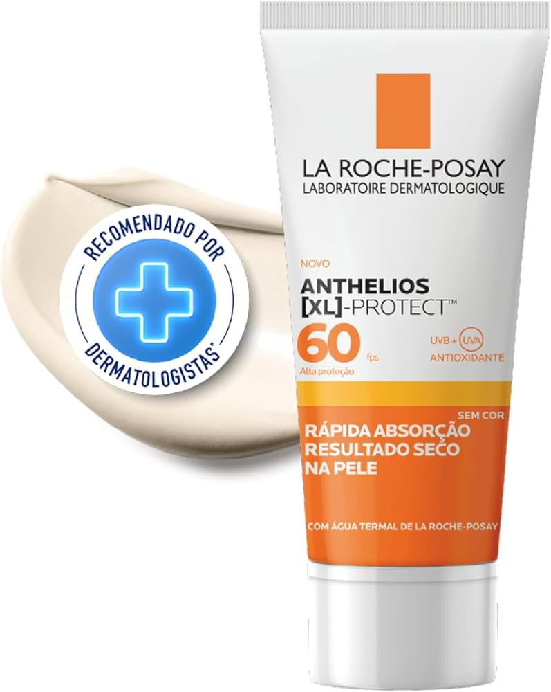 La Roche-Posay, Protetor Solar Facial Anthelios XL-Protect, Sem Cor, FPS60, Rápida Absorção, T... | Amazon (BR)