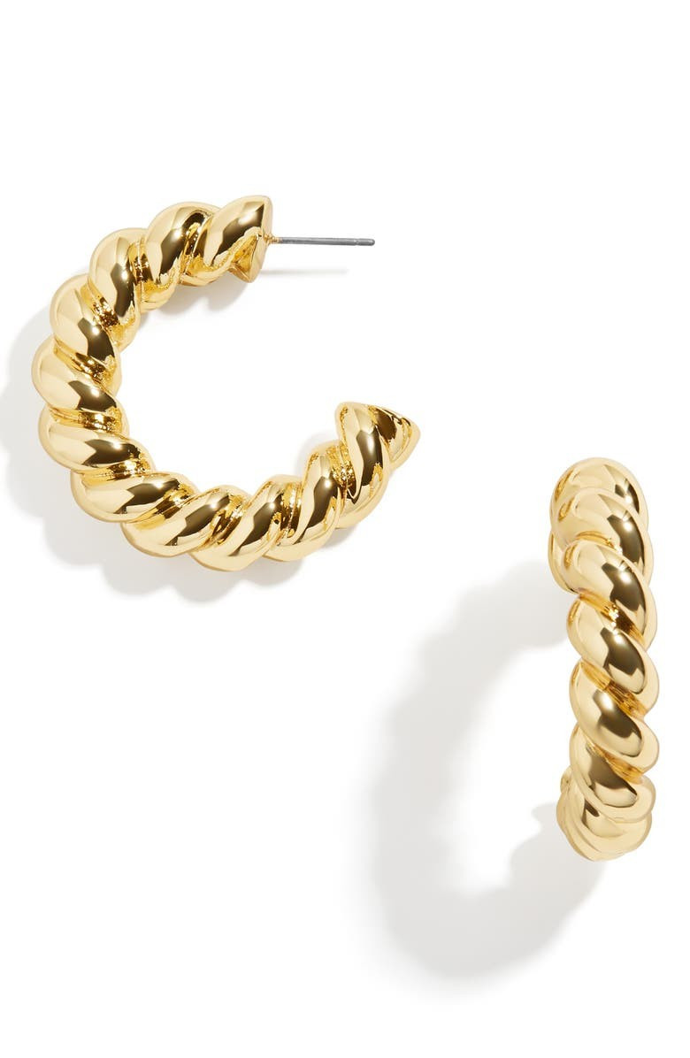 BaubleBar Twizzler Hoop Earrings | Nordstrom | Nordstrom