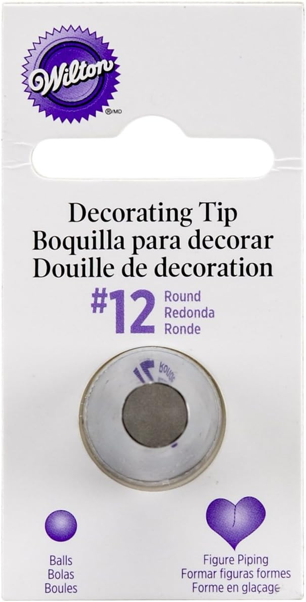 Round Decorating Piping Tip #12 | Amazon (US)
