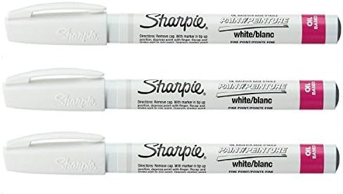 Fine Point Paint Marker [Set of 3] Color: White | Amazon (US)