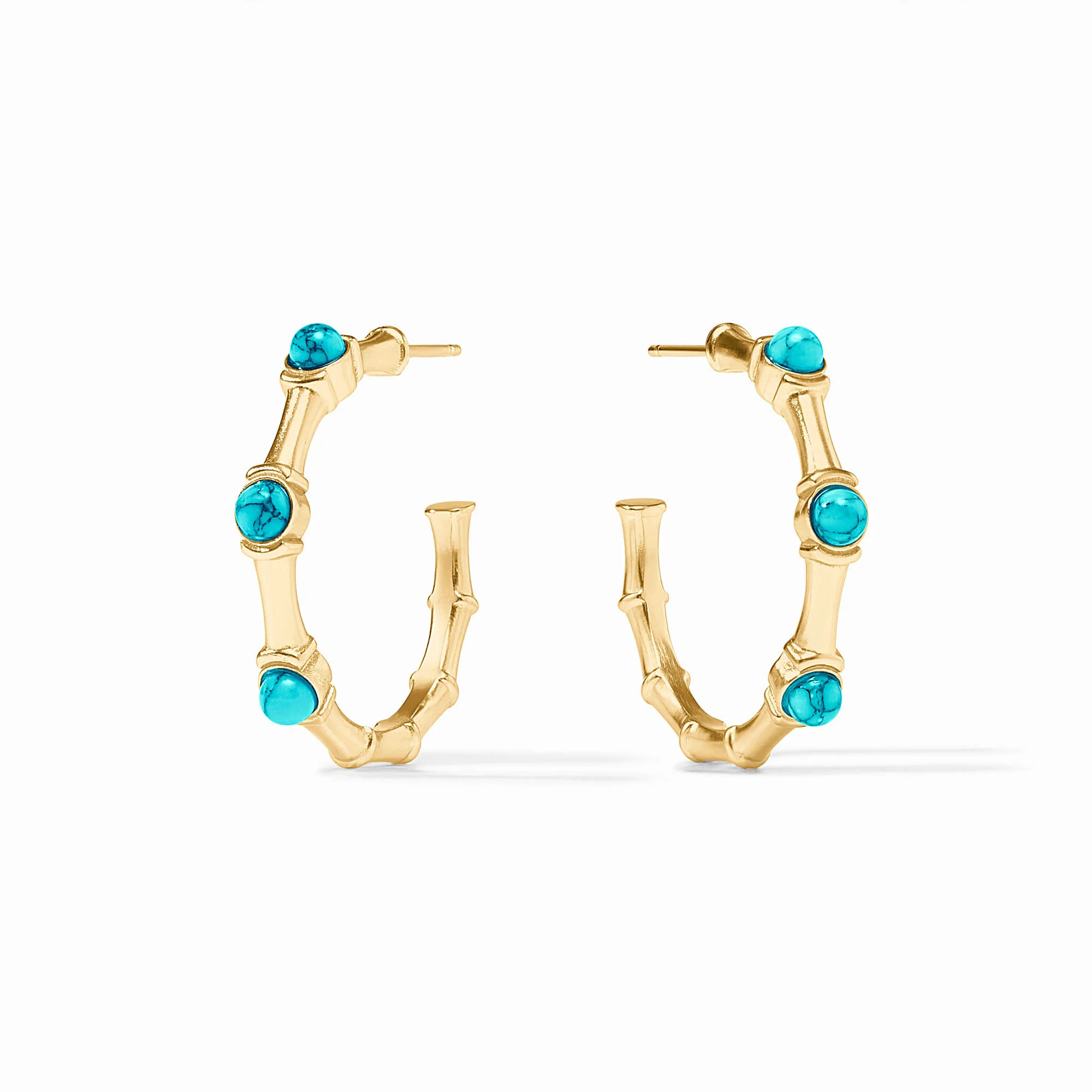 Bamboo Stone Hoop | Julie Vos