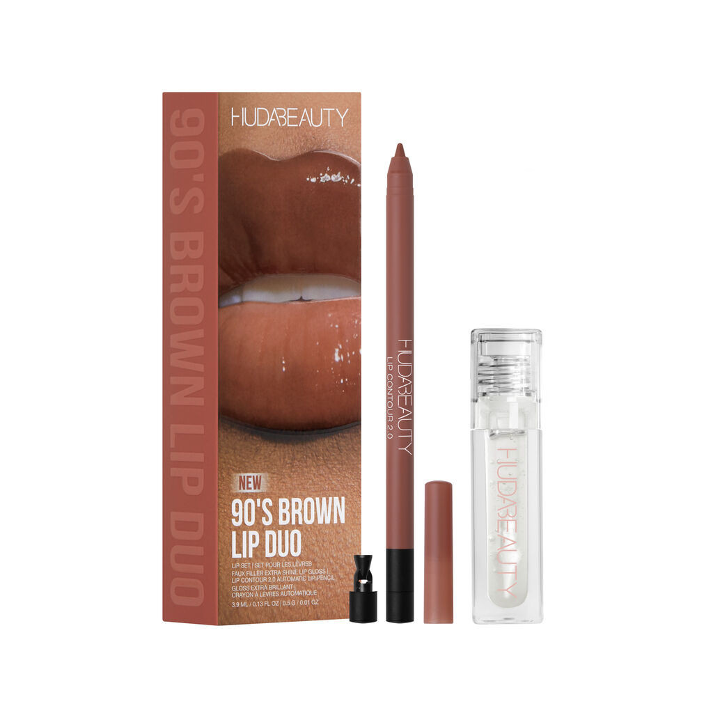 90s Brown Lip Duo | HUDA BEAUTY | Huda Beauty UK