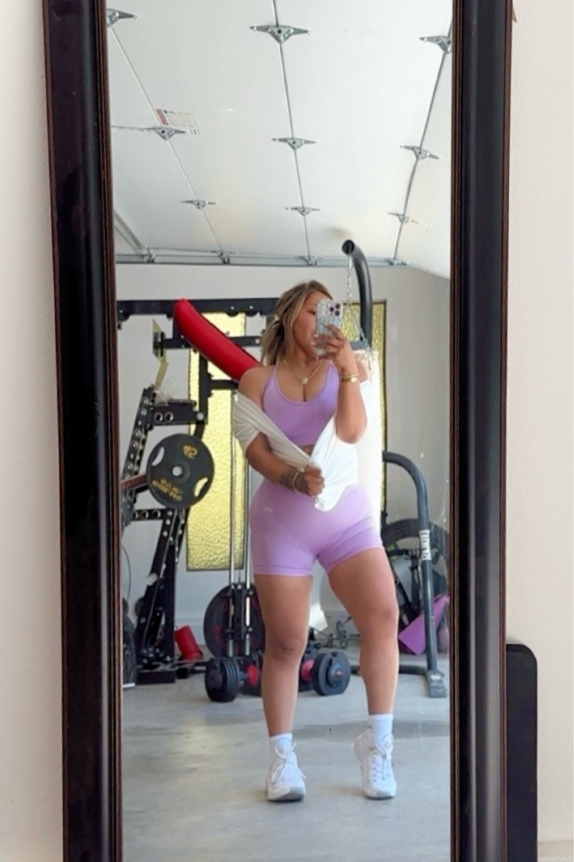 💜🍑⬆️  A lilac matching set >>>>
I’m a size L in bottoms & size M in the sports bra. Sharing some favorites on Amazon!

#LTKActive #LTKPetite #LTKFindsUnder50