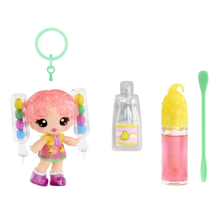 Yummiland x PEEPS Lip Gloss Doll- Molly Mallows with Scented Lip Gloss, Ages 4+ | Walmart (US)