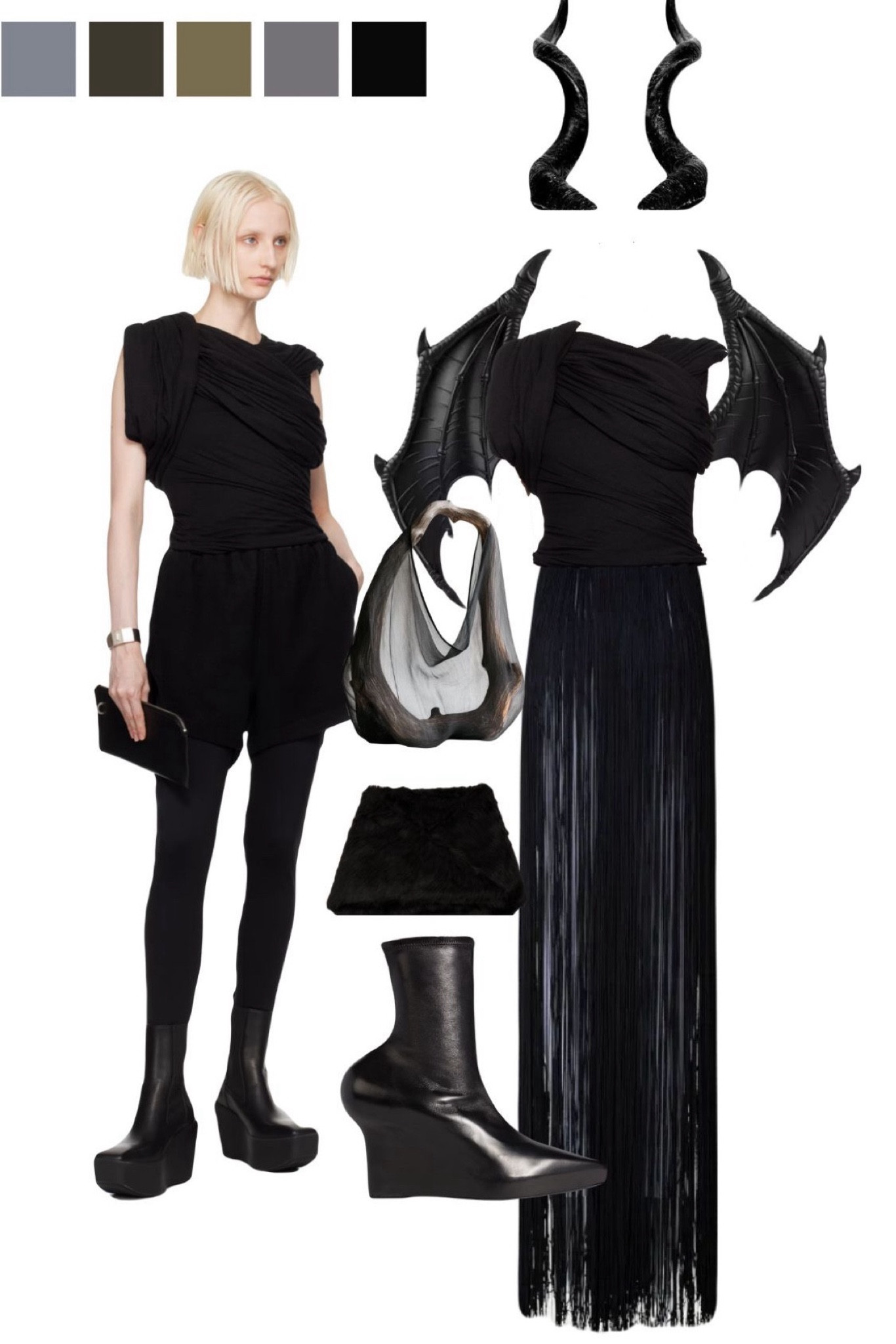 Unique Halloween costumes I want to see this year: the New Jersey Devil. This iconic cryptid costumes based on New Jersey folklore looks to be part goat and part bat with a spiked or forked tail. Sounds like a costuming challenge, but I felt up to the task. 

#LTKSeasonal