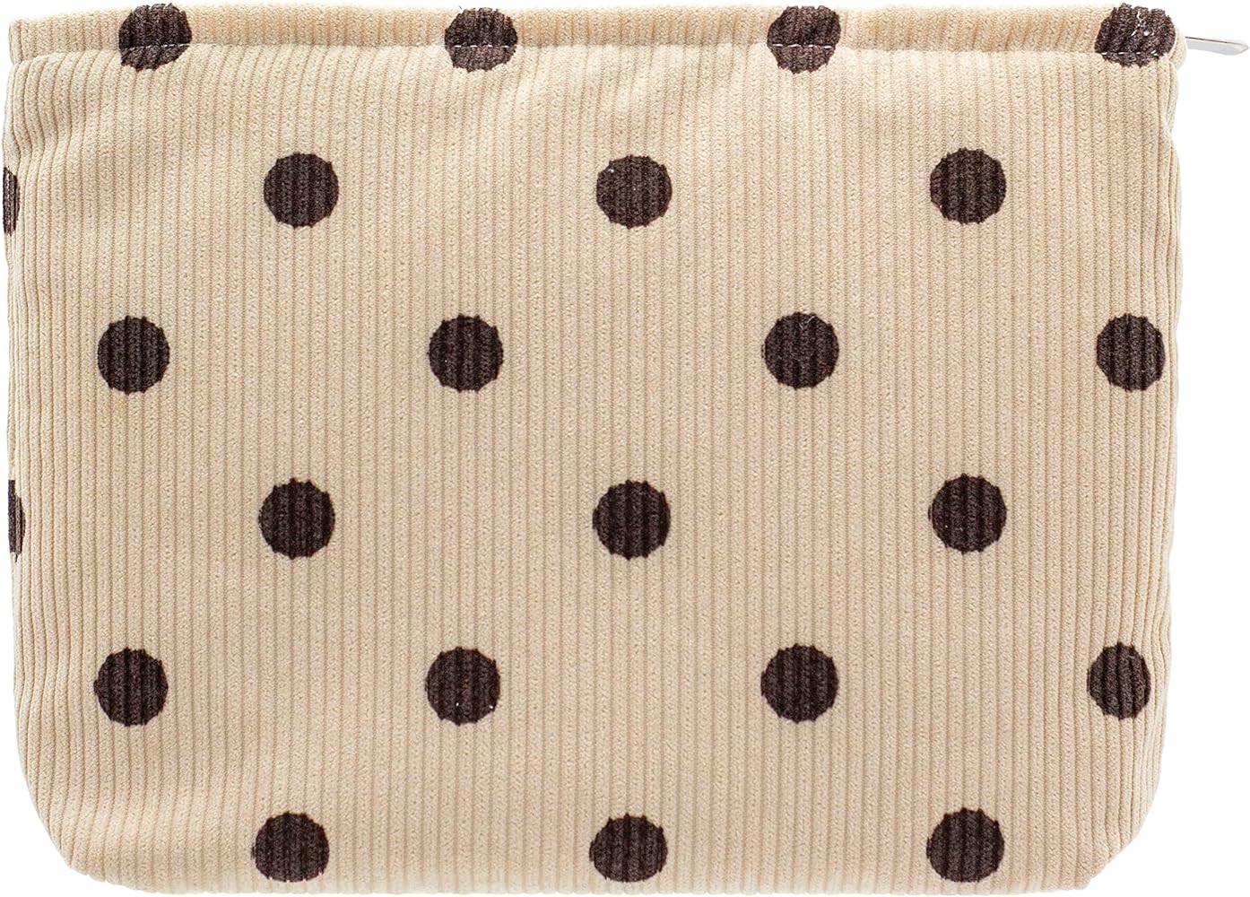 PAZIMIIK Makeup Bag Large Zipper Corduroy Make Up Pouch for Purse Travel Canvas Cosmetic Organize... | Amazon (US)