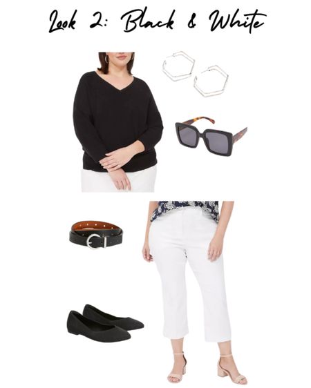 Who doesn’t love a simple, stylish black and white outfit? Put this look together using white capris from Lane Bryant!

#LTKstyletip #LTKplussize