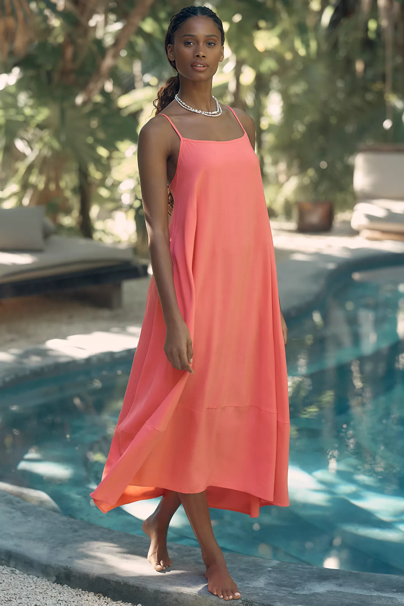 Sanctuary Tie-Back Bubble Midi Dress | Anthropologie (US)