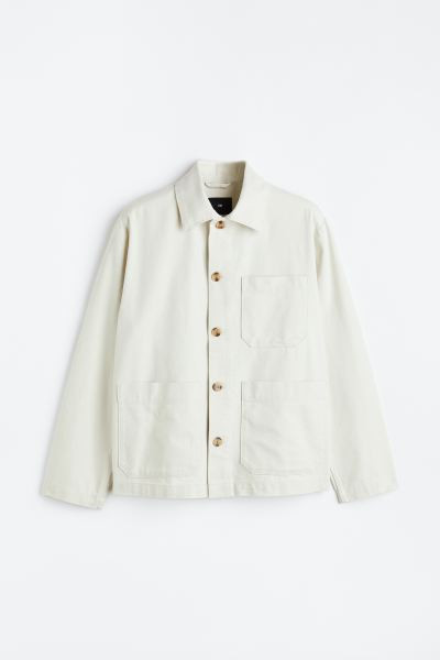 Twill-Shacket in Regular Fit | H&M (DE, AT, CH, NL, FI)