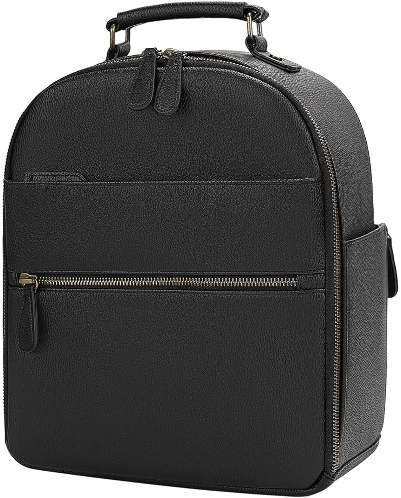 Camera Backpack Classic PU Leather with 11 Inch Pad/Tablet Compartment, Professional Camera Bag f... | Amazon (US)