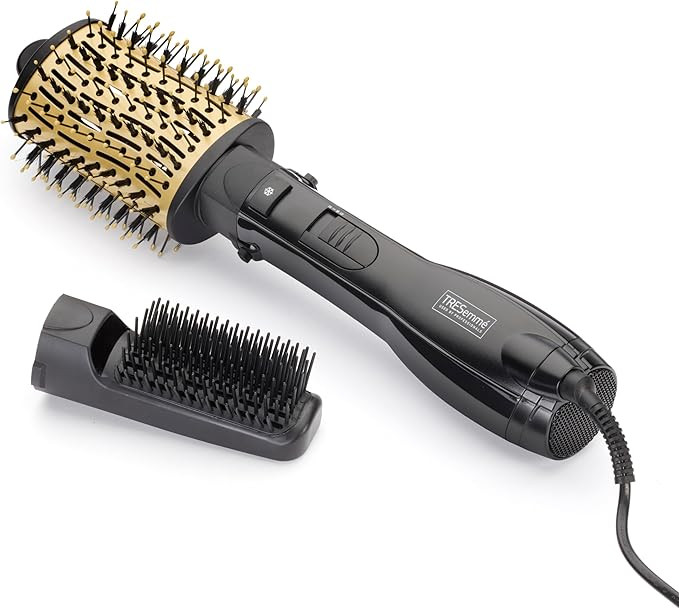 TRESemme 2-in-1 Hair Dryer Brush - Airstyler with Oval Volumizing Brush & Vent Brush, Ionic Anti-... | Amazon (UK)
