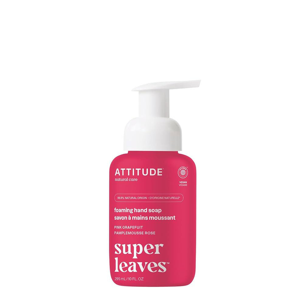 ATTITUDE Foaming Hand Soap, EWG Verified, Plant and Mineral-Based Ingredients, Vegan and Cruelty-... | Amazon (US)