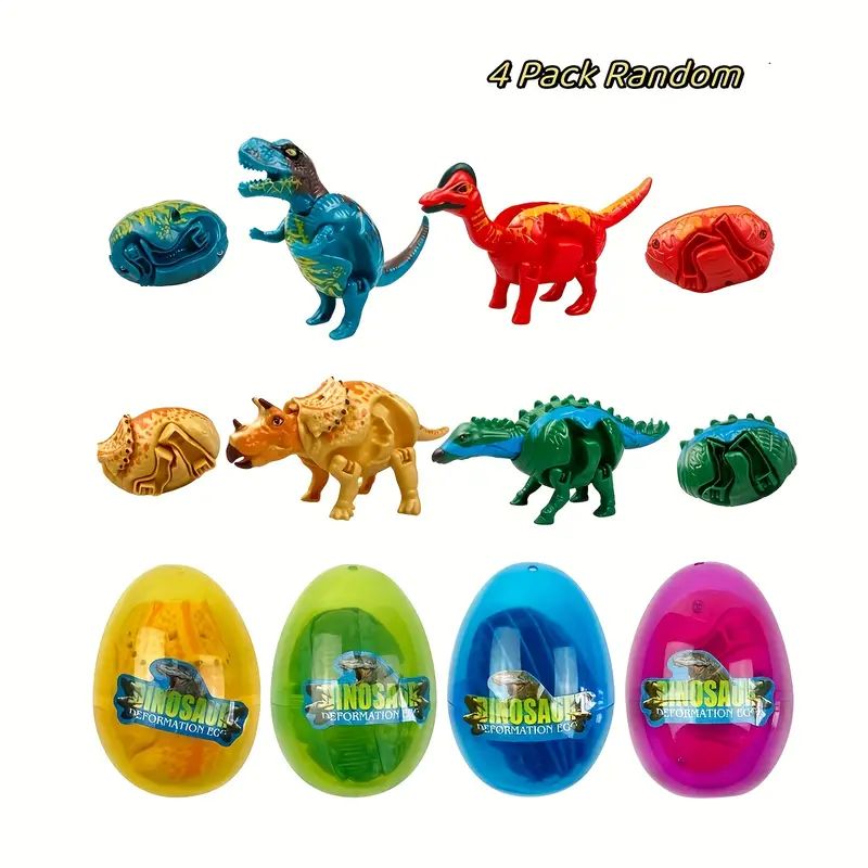 Random Jumbo Dinosaur Deformation Eggs Prefilled Plastic - Temu | Temu Affiliate Program