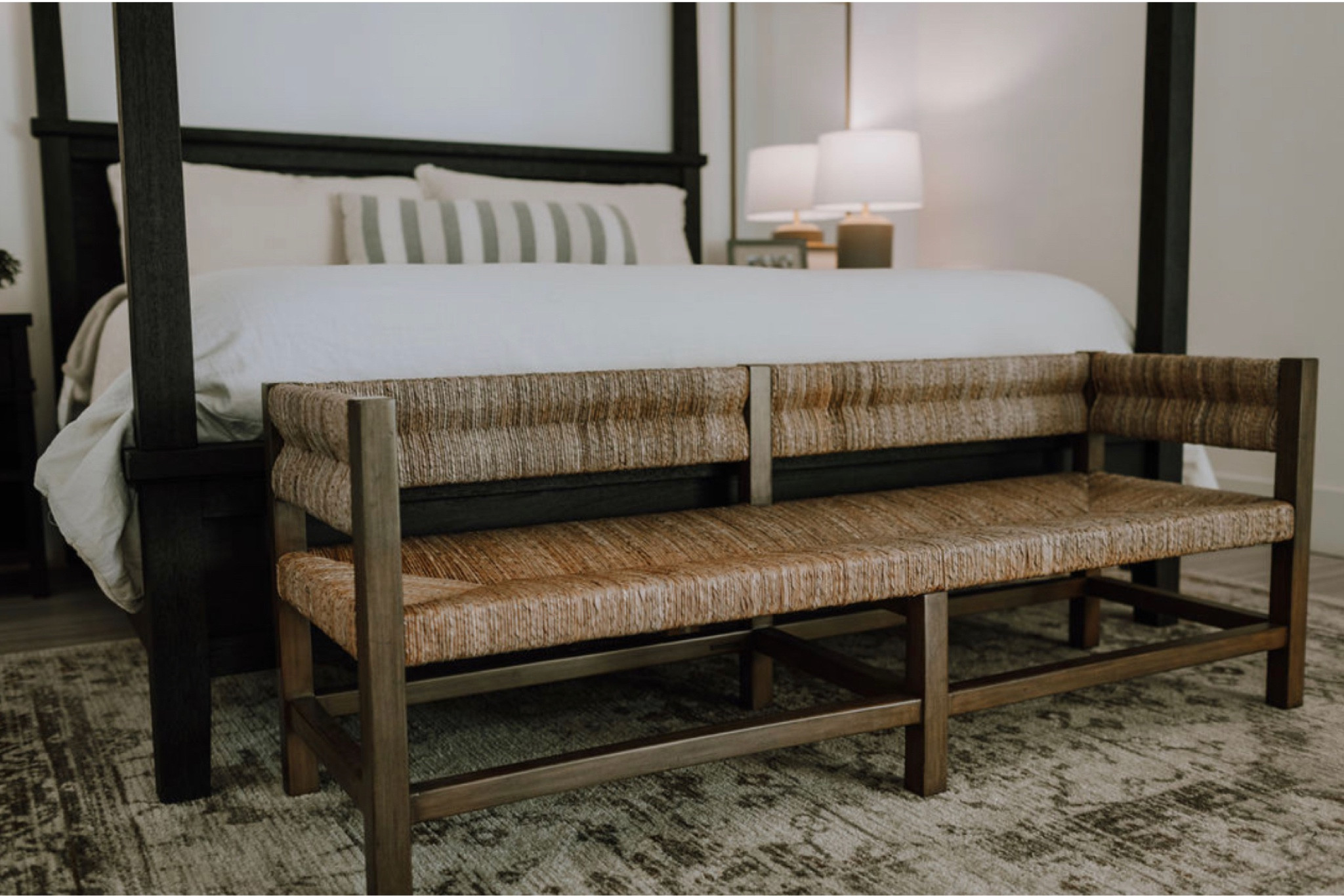 I found the perfect dupe to the pottery barn bench. 

#LTKFind #LTKhome #LTKstyletip