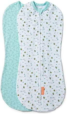 SwaddleMe Pod – Size Small/Medium, 0-3 Months, 2-Pack (Little Bees ) | Amazon (US)