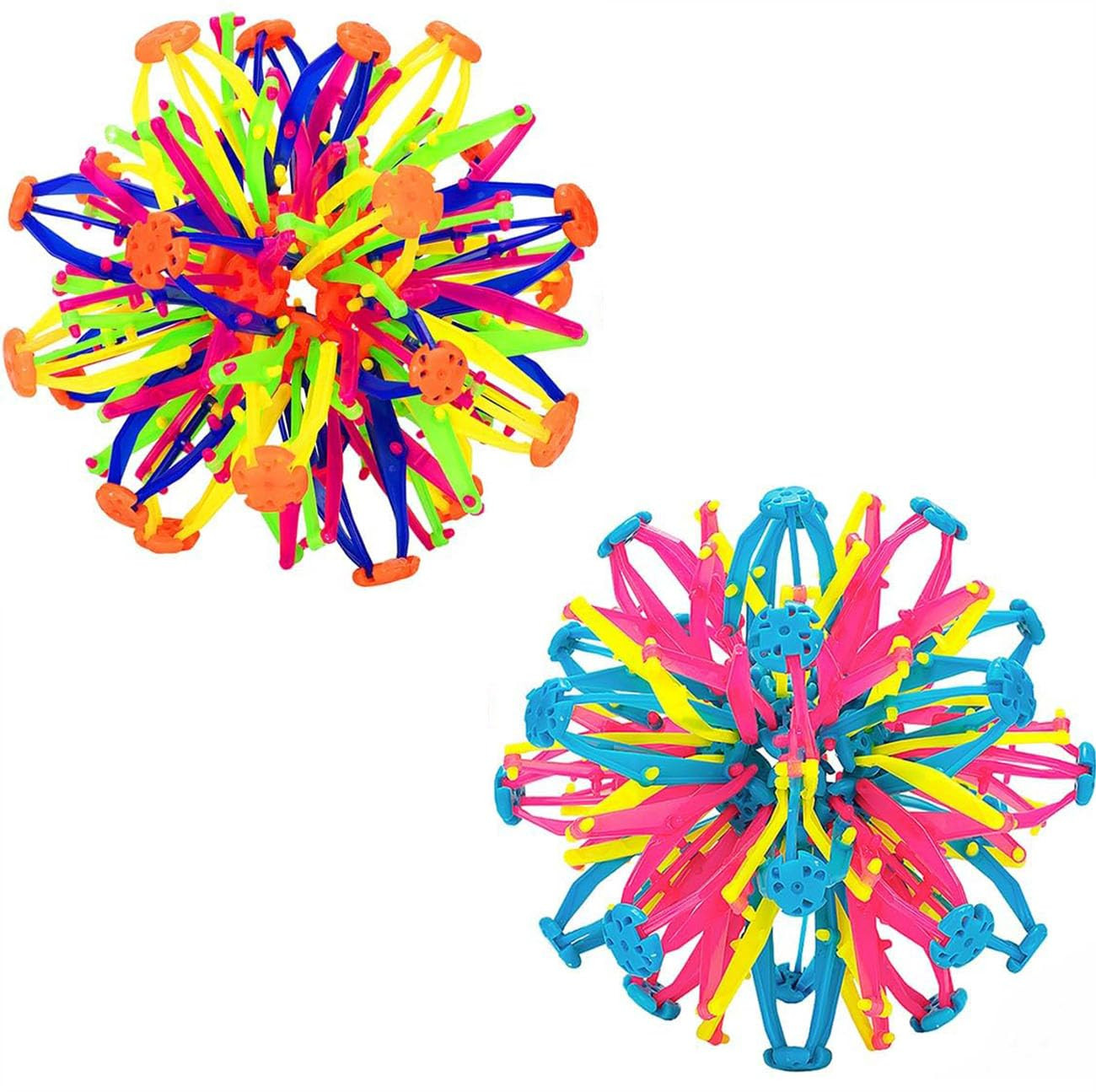 2PCS Expandable BreathingColorful Inflatable Ball Expandable Magic Ball - Stress Reliever Fidget ... | Amazon (US)