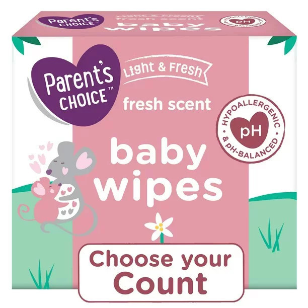 Parent's Choice Fresh Scent Baby Wipes (Choose Your Count) | Walmart (US)
