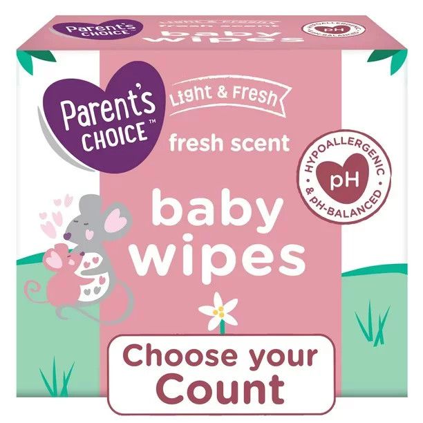 Parent's Choice Fresh Scent Baby Wipes (Choose Your Count) | Walmart (US)