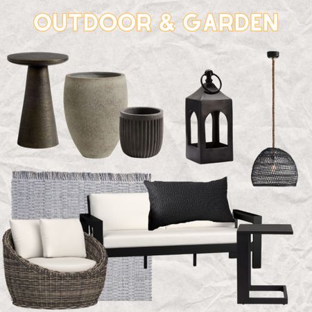 Outdoor & Garden 

Outdoor Planters | Outdoor Sofa | Wicker Pendant | Outdoor Lumbar Pillow | Outdoor Accent Table | Outdoor Rug | Metal Outdoor Lantern | Wicker Swivel Outdoor Lounge | Outdoor C-Table

#LTKstyletip #LTKSeasonal #LTKhome